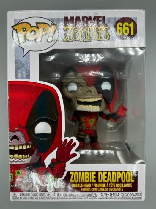 #661 Zombie Deadpool - Marvel Zombies - Box Damaged Funko POP