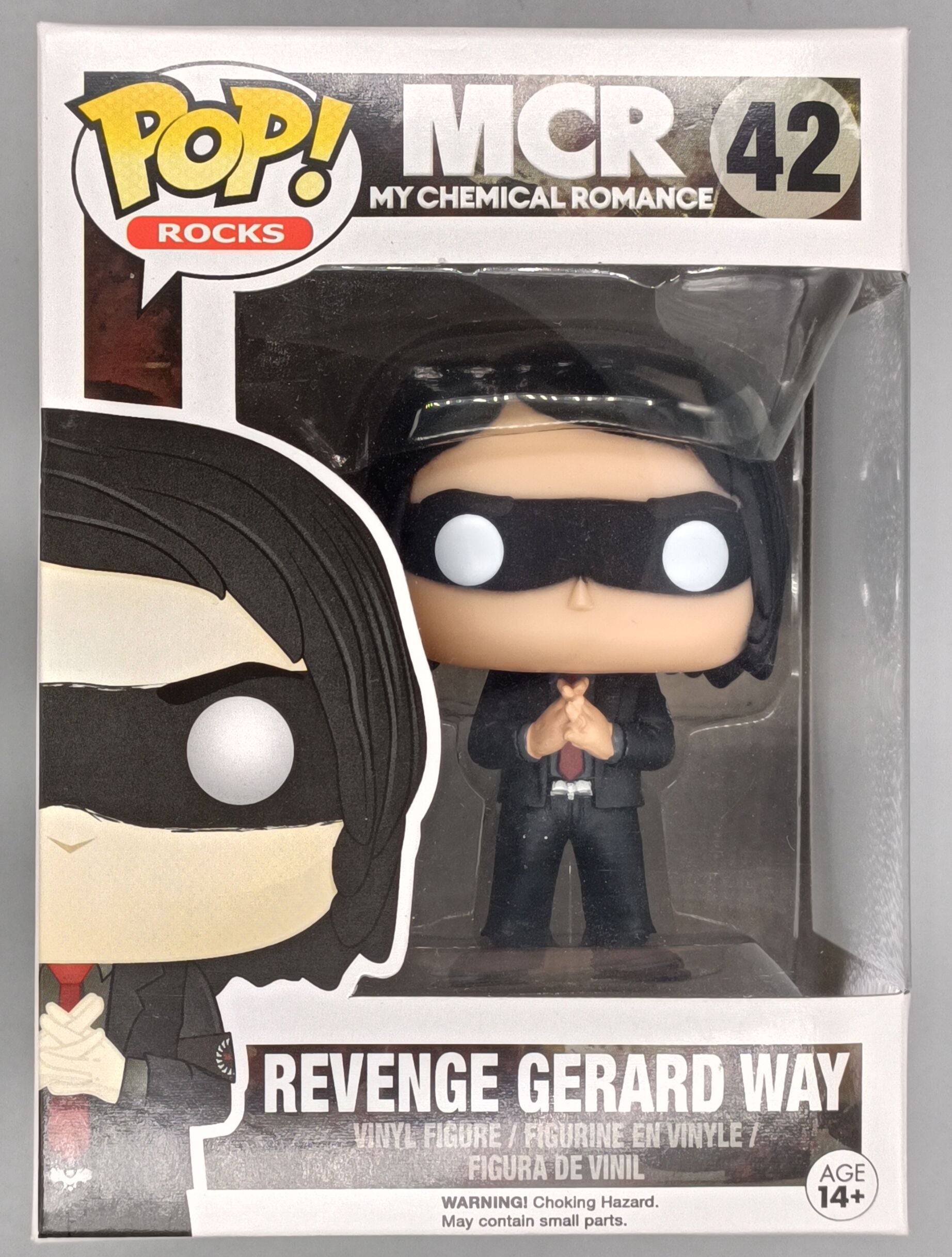 42 Revenge Gerard Way - Rocks My Chemical Romance - Funko POP - Box Damaged