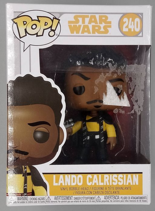 #240 Lando Calrissian - Star Wars - Solo - Box Damaged Funko POP