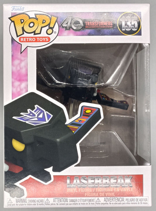 135 Laserbeak - Transformers: More Than Meets The Eye Funko POP - Brand New