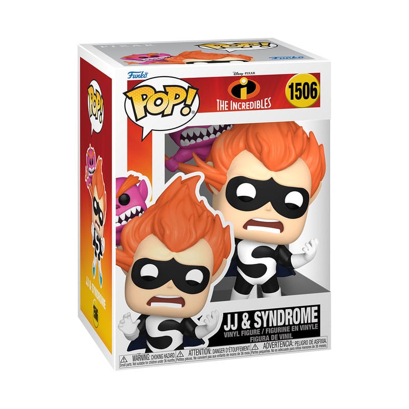 1506 JJ & Syndrome - Disney Incredibles 20th Anniversary Funko POP Preorder