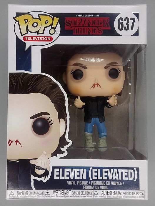 #637 Eleven (Elevated) - Stranger Things - Box Damaged Funko POP