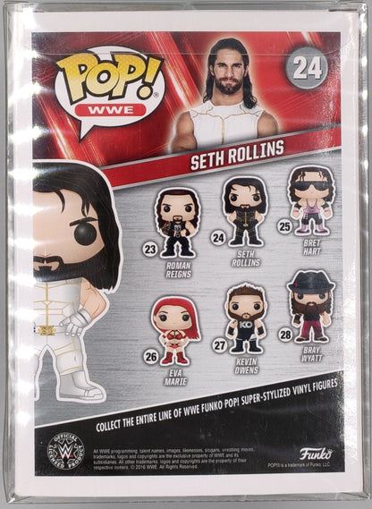 #24 Seth Rollins (White) - WWE Funko POP