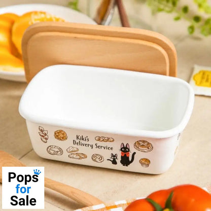 Kiki delivery’s service butter dish with wooden lid Viennese pastries 500 ml Kitchen- and Tableware