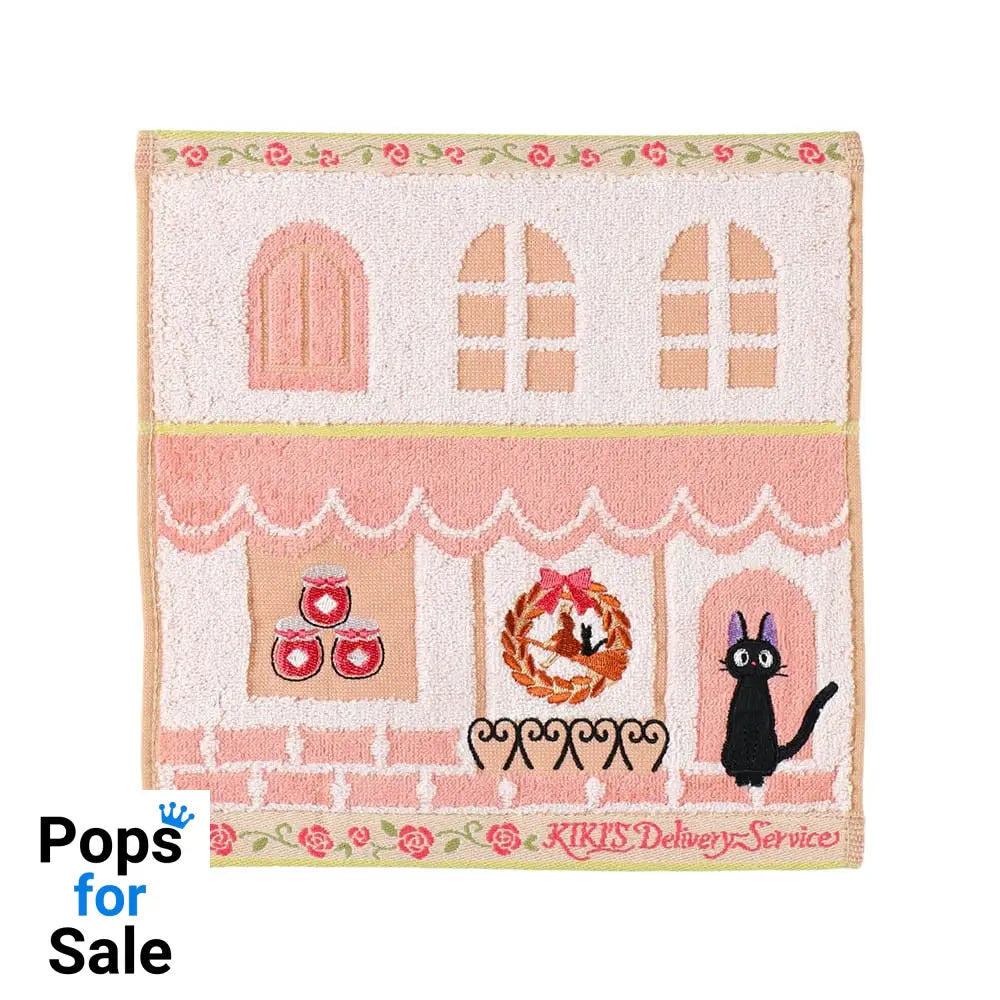 Kiki’s Delivery Service Mini Towel Jiji Street corner 25 x 25 cm Towels