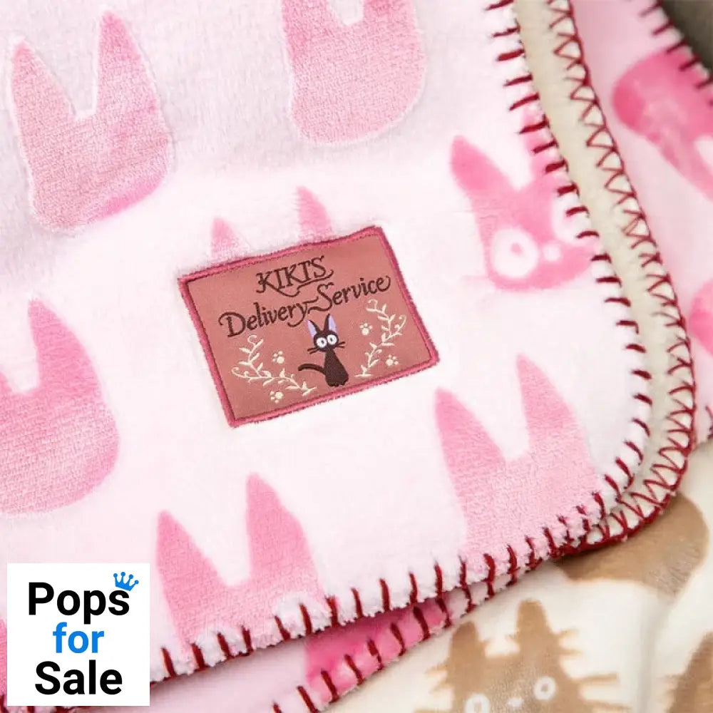 Kiki's Delivery Service Opalised Blanket Jiji silhouette 70 x 100 cm