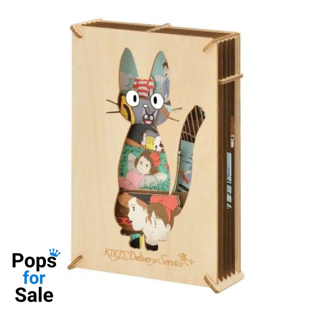 Kiki's Delivery Service Paper Model Kit Paper Theater Wood Style Silhouette Jiji