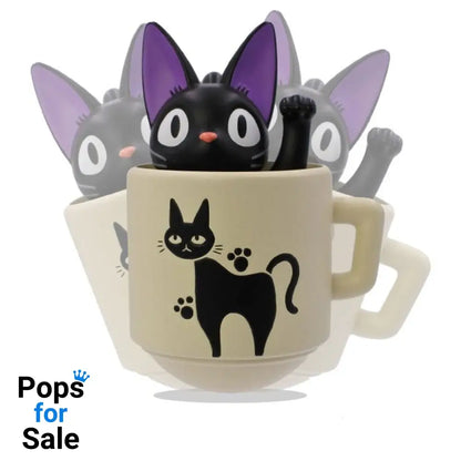 Kiki's Delivery Service Round Bottomed Figurine Kiki with her mug 6 cm