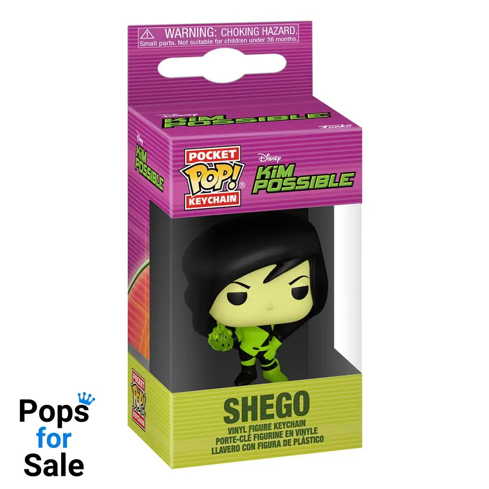 Kim Possible POP! Vinyl Keychains 4 cm Shego Display (12)