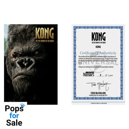 King Kong (2005) Movie Maniacs PVC Statue Kong 17 cm Statues