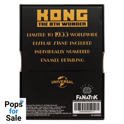 King Kong The 8th Wonder Limited Edition Ingot Ingot