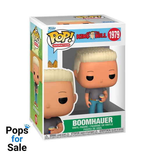 King of the Hill POP! TV Vinyl Figure Boomhauer 9 cm