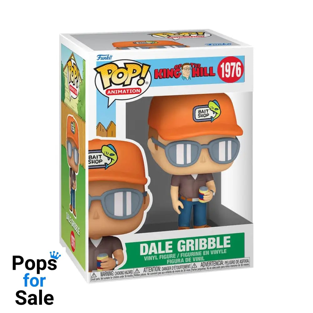 King of the Hill POP! TV Vinyl Figure Dale Gribble 9 cm
