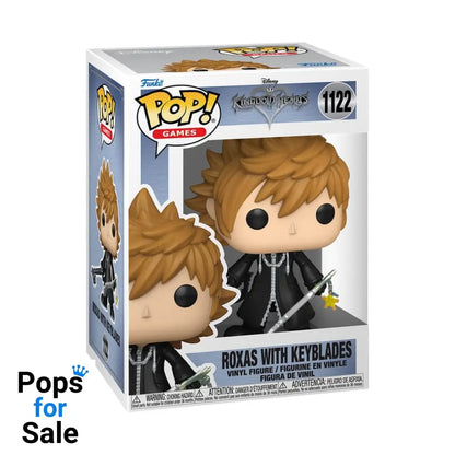 Kingdom Hearts POP! Games Vinyl Figure Roxas w/Keyblades 9 cm