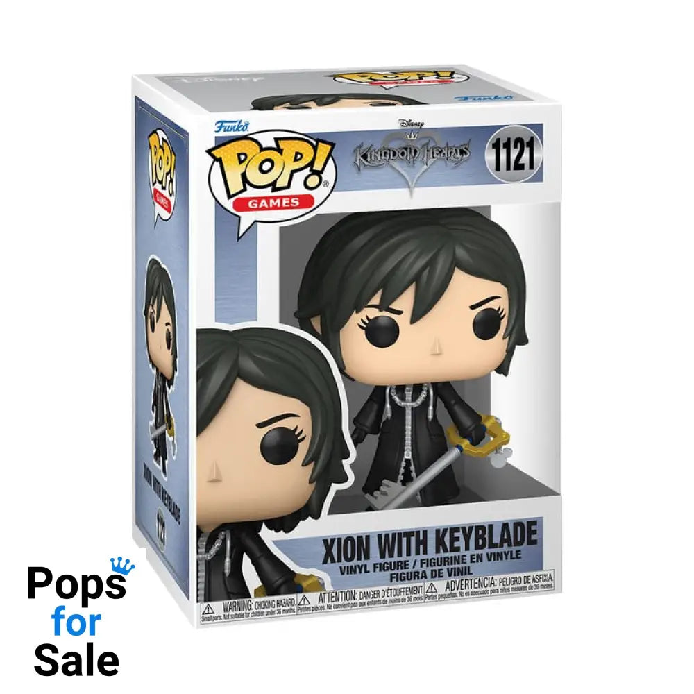 Kingdom Hearts POP! Games Vinyl Figure Xion w/ Keybladel 9 cm