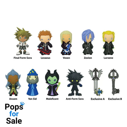 Kingdom Hearts PVC Bag Clips Series 2 Display (24)