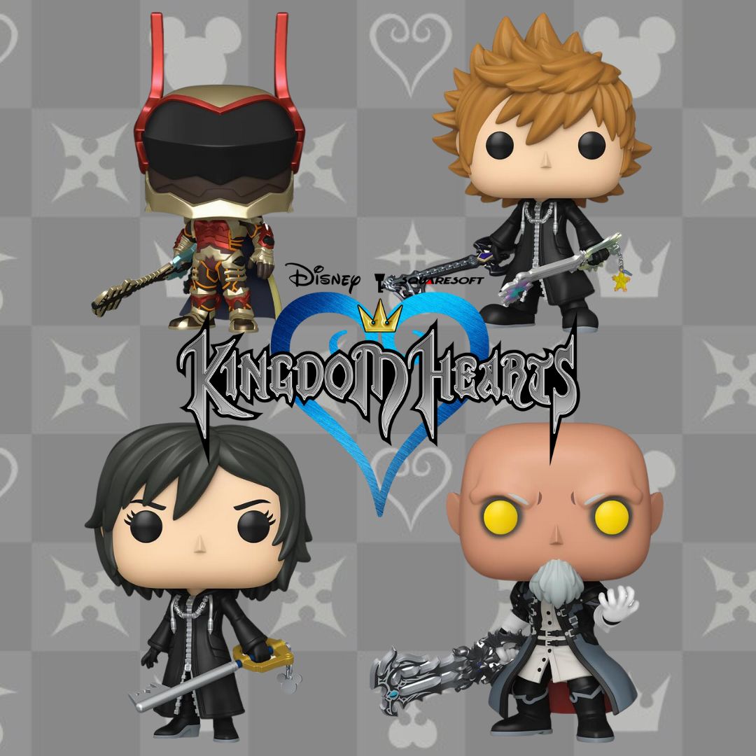 Kingdom Hearts Funko Pops are back with figures of Lingering Will Xion Roxas and Xehanort. Pre-orders are live now.