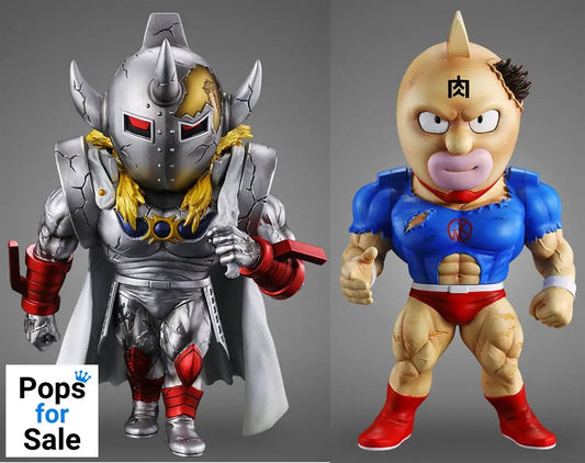 Kinnikuman Sofvi Soft Vinyl Figure Defo Burst Muscle Kinnikuman & Goldman
