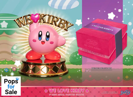 Kirby DieCast Statue We Love Kirby 10 cm