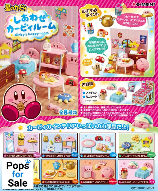 Kirby Mini Figures Kirby's Happy Room Display (8)