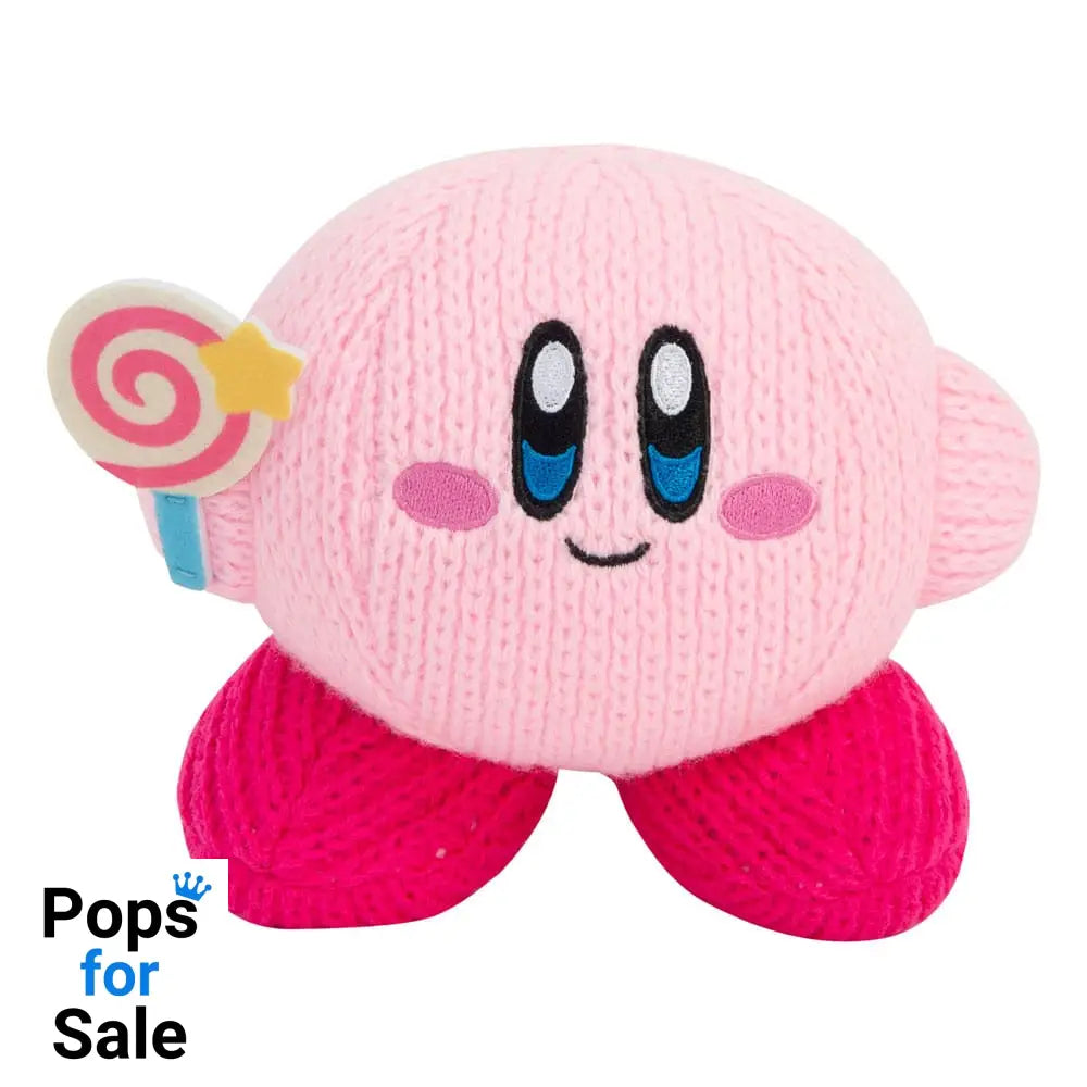 Kirby Nuiguru-Knit Plush Figure Kirby with Invincible Candy Wand