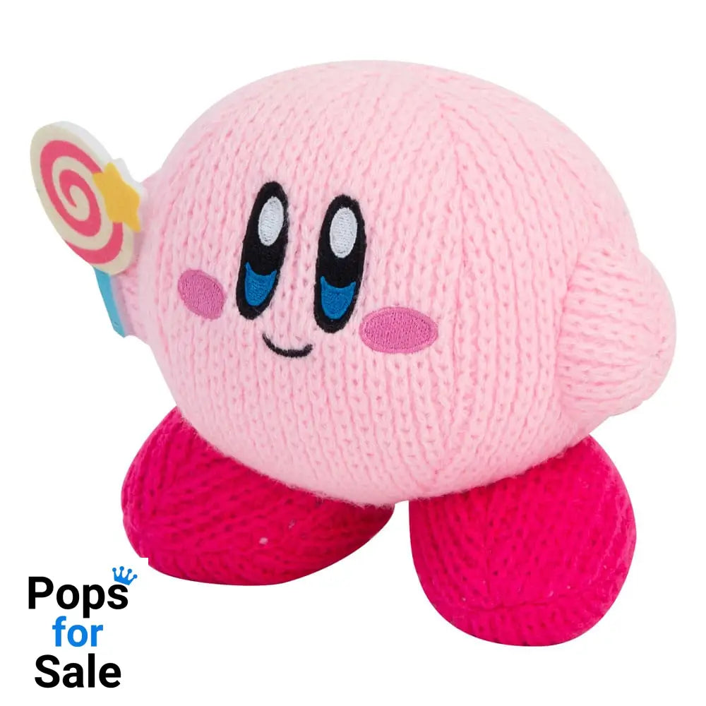 Kirby Nuiguru-Knit Plush Figure Kirby with Invincible Candy Wand