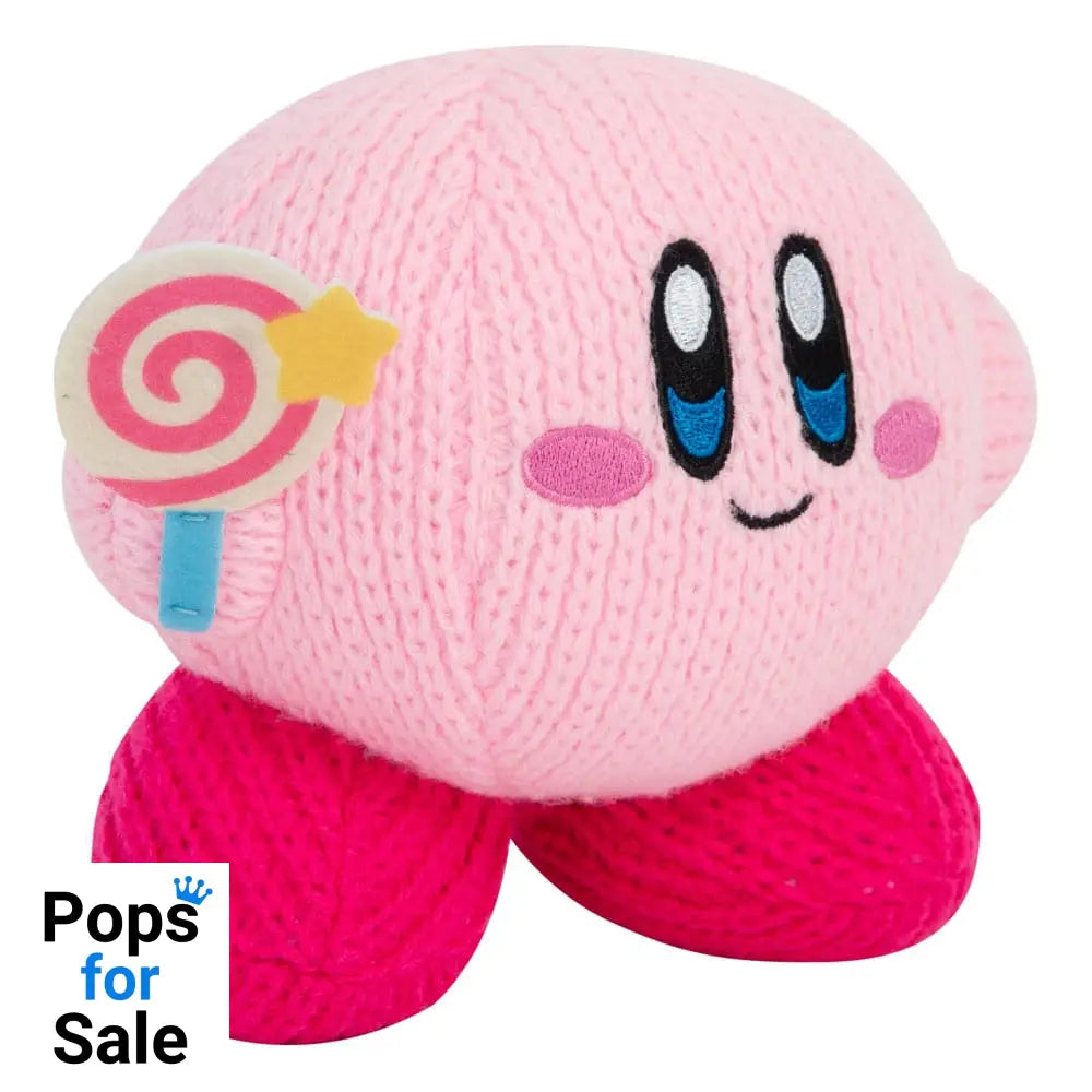 Kirby Nuiguru-Knit Plush Figure Kirby with Invincible Candy Wand