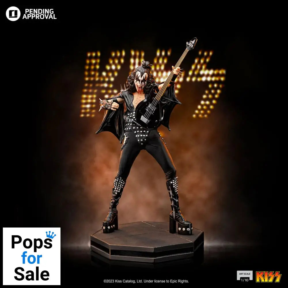 Kiss Art Scale Statue 1/10 Gene Simons Limited Edition 26 cm Statues