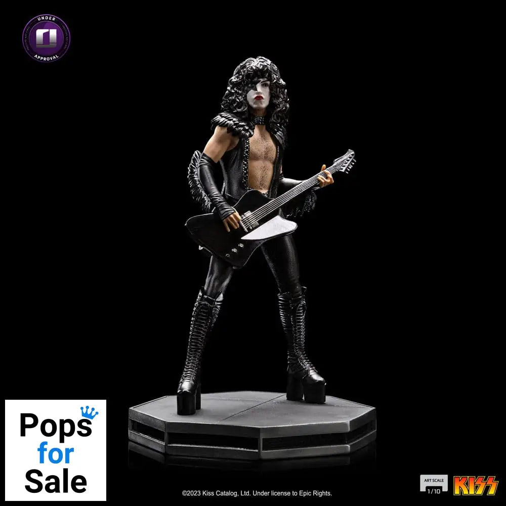 Kiss Art Scale Statue 1/10 Paul Stanley 22 cm