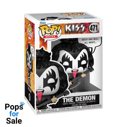 KISS POP! Sayings Vinyl Figure The Demon(R&R All Night) 9 cm