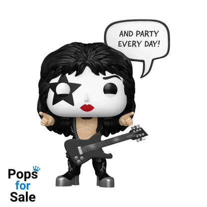 KISS POP! Sayings Vinyl Figure The Starchild(R&R All Night) 9 cm