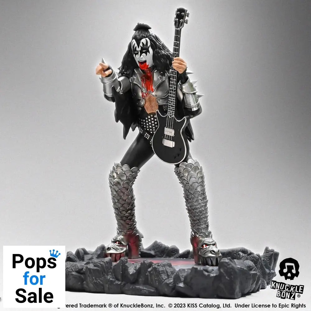 Kiss Rock Iconz Statue The Demon (Destroyer) 22 cm