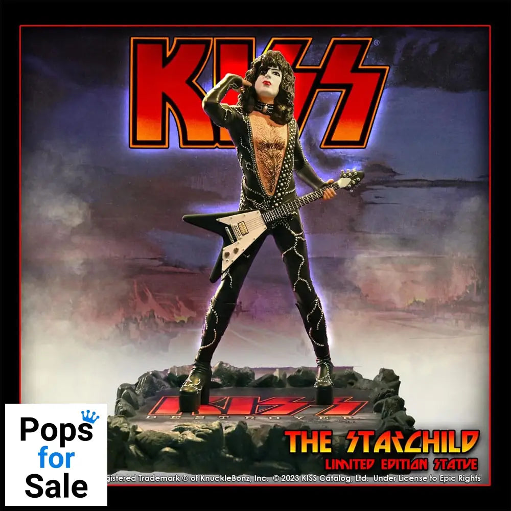 Kiss Rock Iconz Statue The Starchild (Destroyer) 22 cm