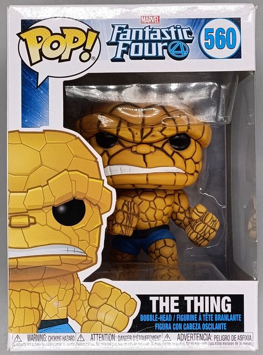 560 The Thing - Marvel Fantastic Four - Box Damaged Funko POP