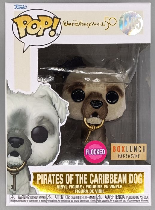 #1105 Pirates of the Caribbean Dog Flocked - Disney Funko POP