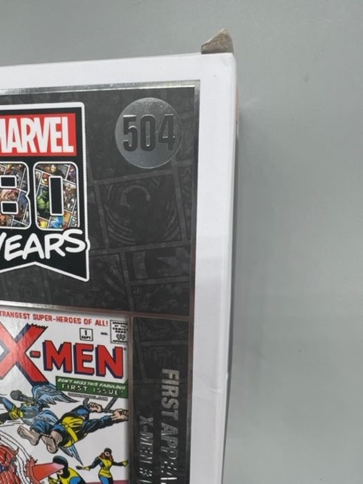 504 Iceman (First Appearance) - Marvel 80 Years - Damaged Box Funko POP