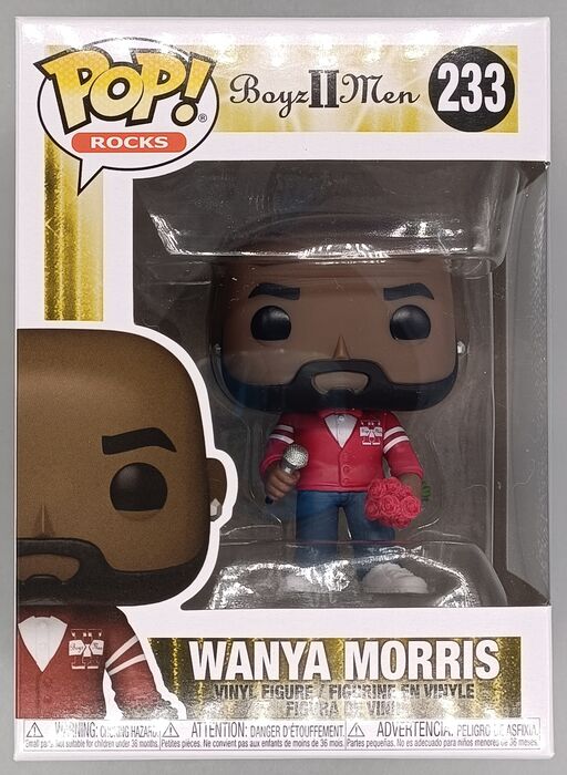 #233 Wanya Morris - Rocks - Boyz II Men Funko POP