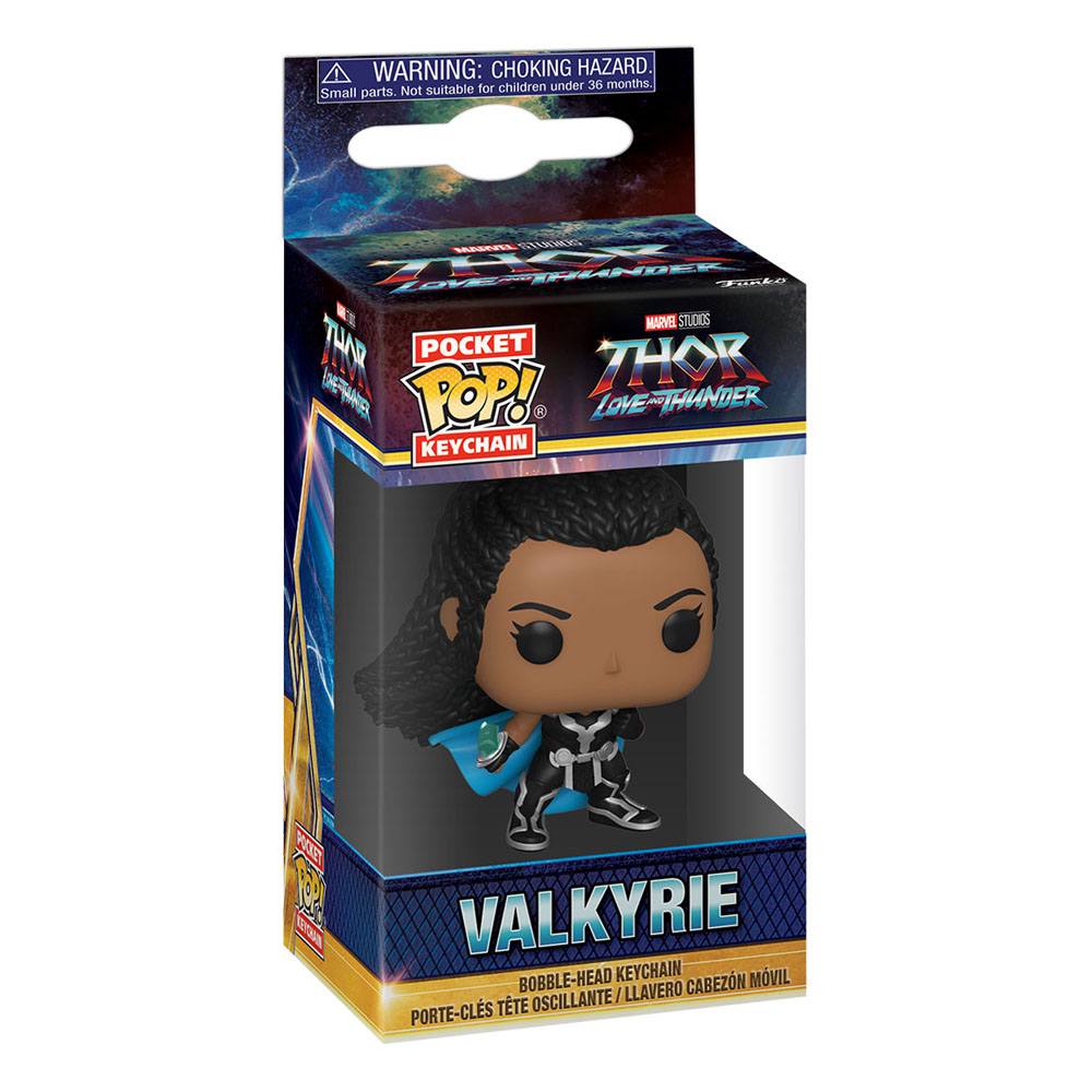 Pocket Pop Funko Keychain - Valkyrie - Marvel Thor: Love and Thunder - Brand New