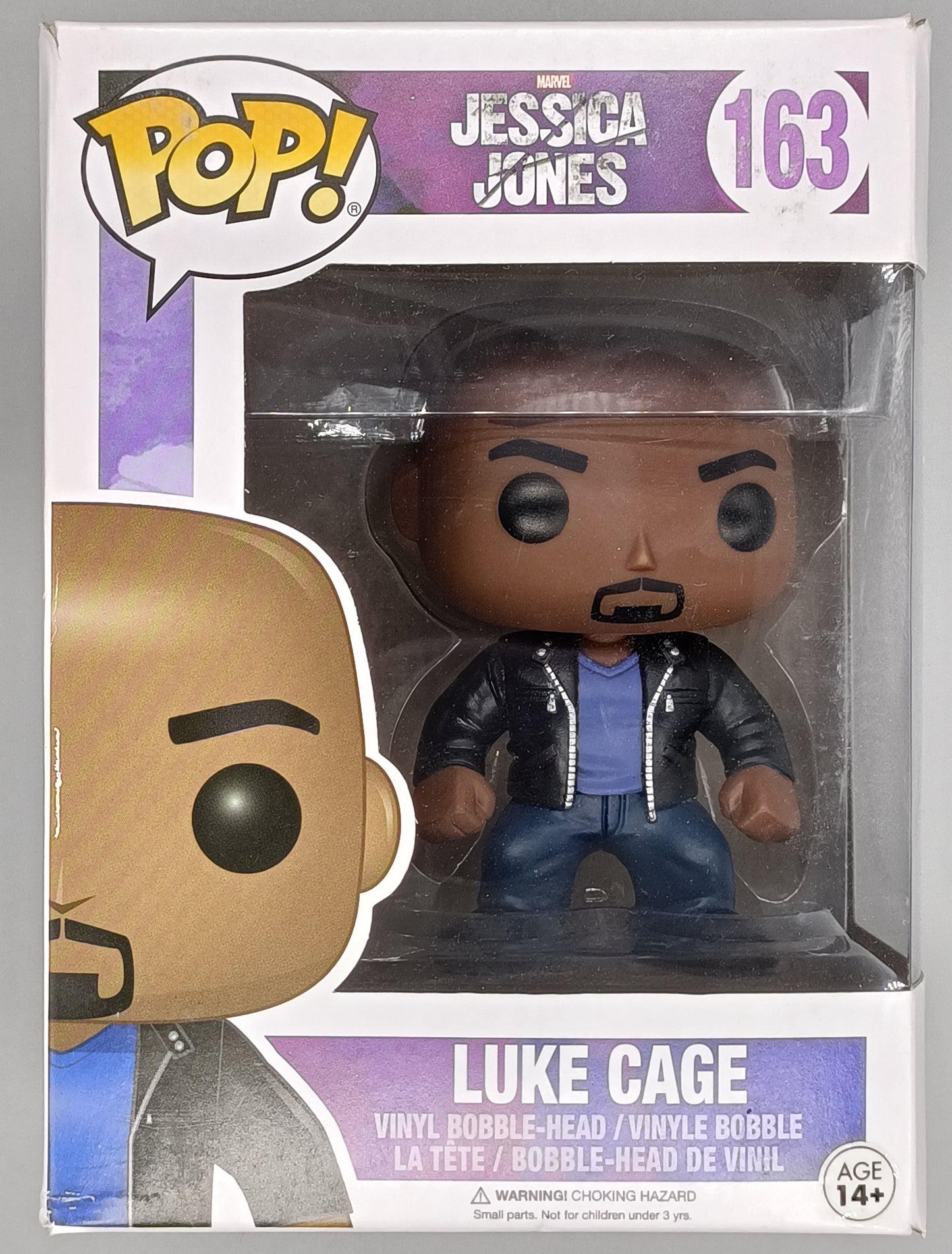 #163 Luke Cage - Marvel Jessica Jones - Box Damaged Funko POP