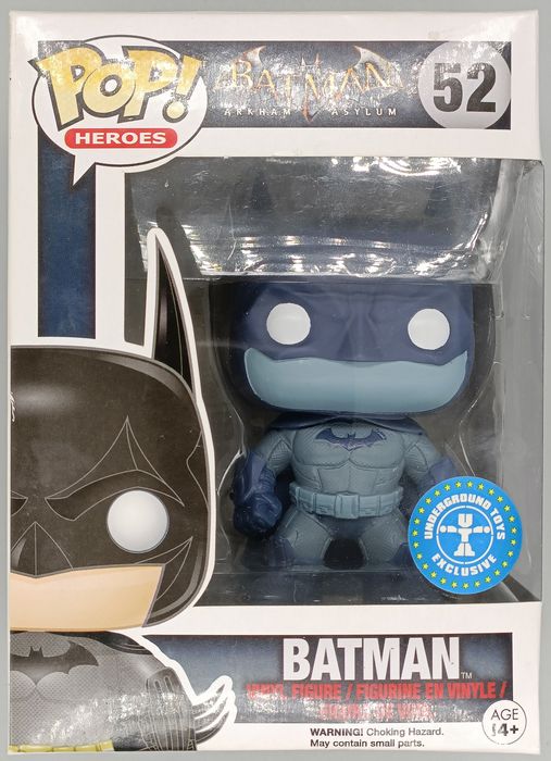 #52 Batman (Detective Mode) DC - Batman Arkham Asylum Box Damaged Funko POP