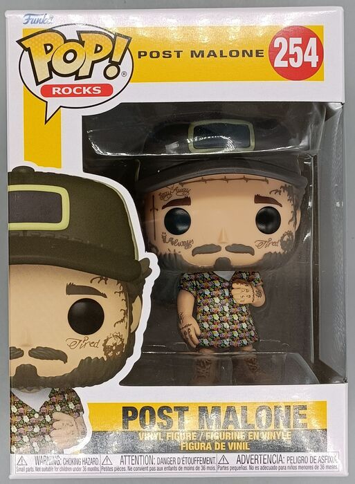 #254 Post Malone (Sundress) - Rocks Funko POP
