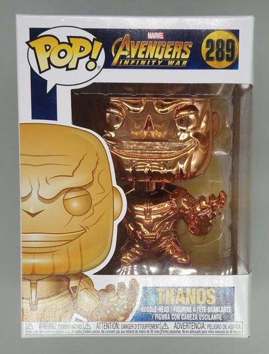 #289 Thanos (Orange) - Chrome - Marvel Avengers Infinity War Funko POP