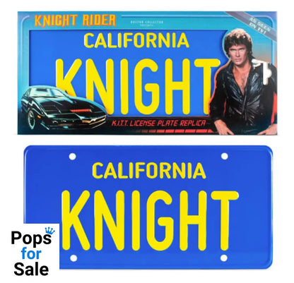 Knight Rider: K.I.T.T. License Plate Replica