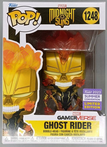 1248 Ghost Rider - Marvel Midnight Suns - 2023 Con - Box Damaged Funko POP