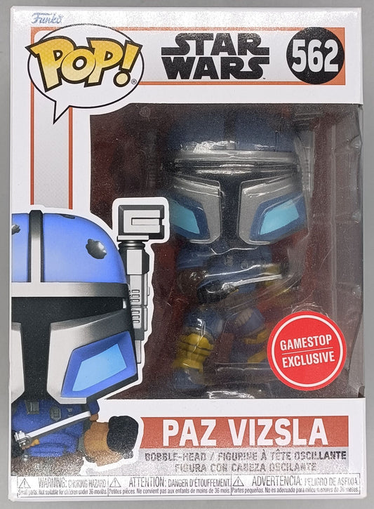 562 Paz Vizsla - Star Wars The Mandalorian - Funko POP - Box Damaged