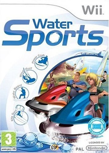 Water Sports - Balance Board Compatible for Nintendo Wii [Disc Only - No Box or Instructions]