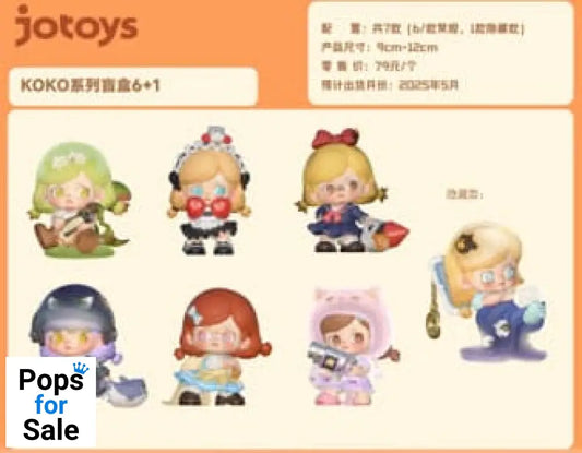 Kokosa: Girls Series Blind Box figure 9 - 12 cm Display (6) Mini-figures