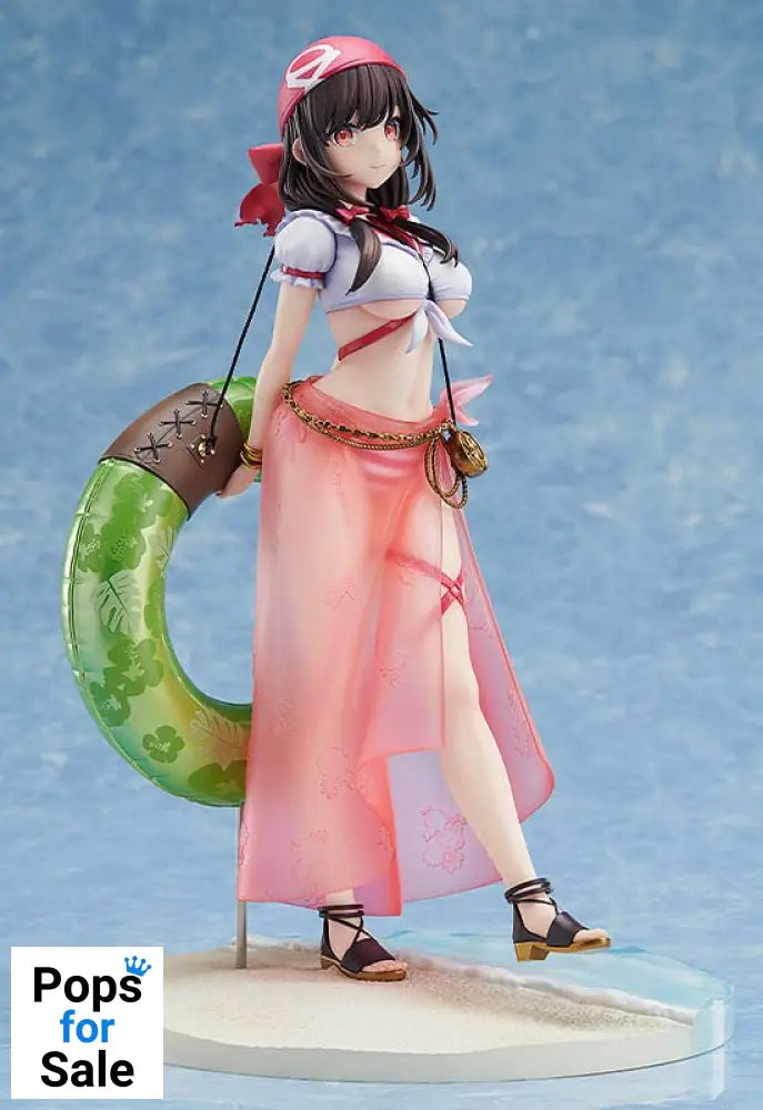 Kono Subarashii Sekai ni Shukufuku wo! Statue 1/7 Yunyun Light Novel Cosplay On The Beach Ver. 25 cm