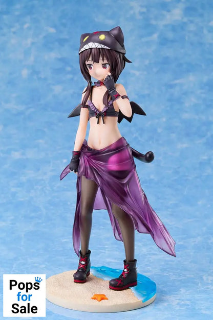 KonoSuba: An Explosion on This Wonderful World! Statue 1/7 Megumin Chomusuke Swimsuit Ver. 22 cm