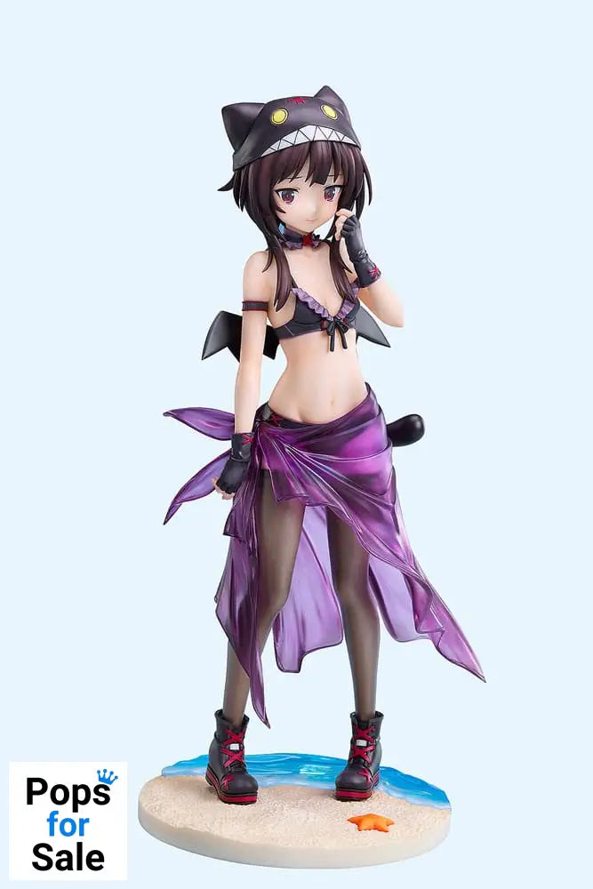 KonoSuba: An Explosion on This Wonderful World! Statue 1/7 Megumin Chomusuke Swimsuit Ver. 22 cm Statues